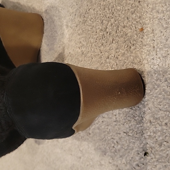 Vintage colin stuart sweater wedge boot size 8 - Picture 4 of 8